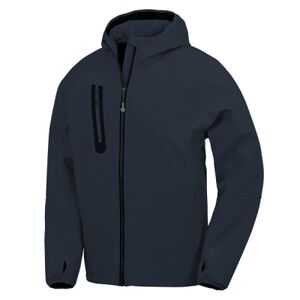 3-layer recycled printable casual hooded softshell Thumbnail