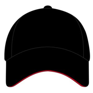 Low-profile heavy brushed cotton cap with sandwich peak Thumbnail