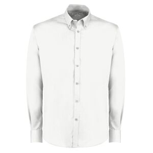 Slim fit non-iron Oxford twill shirt long-sleeved (slim fit) Thumbnail