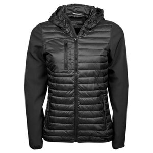 Tee Jays Ladies Crossover Hooded Jacket Thumbnail