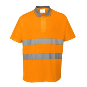 Hi-Vis Cotton Comfort Polo Shirt S/S Thumbnail