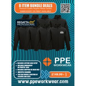 8x Premium Quality Regatta Professional Ablaze Jacket Bundle Thumbnail